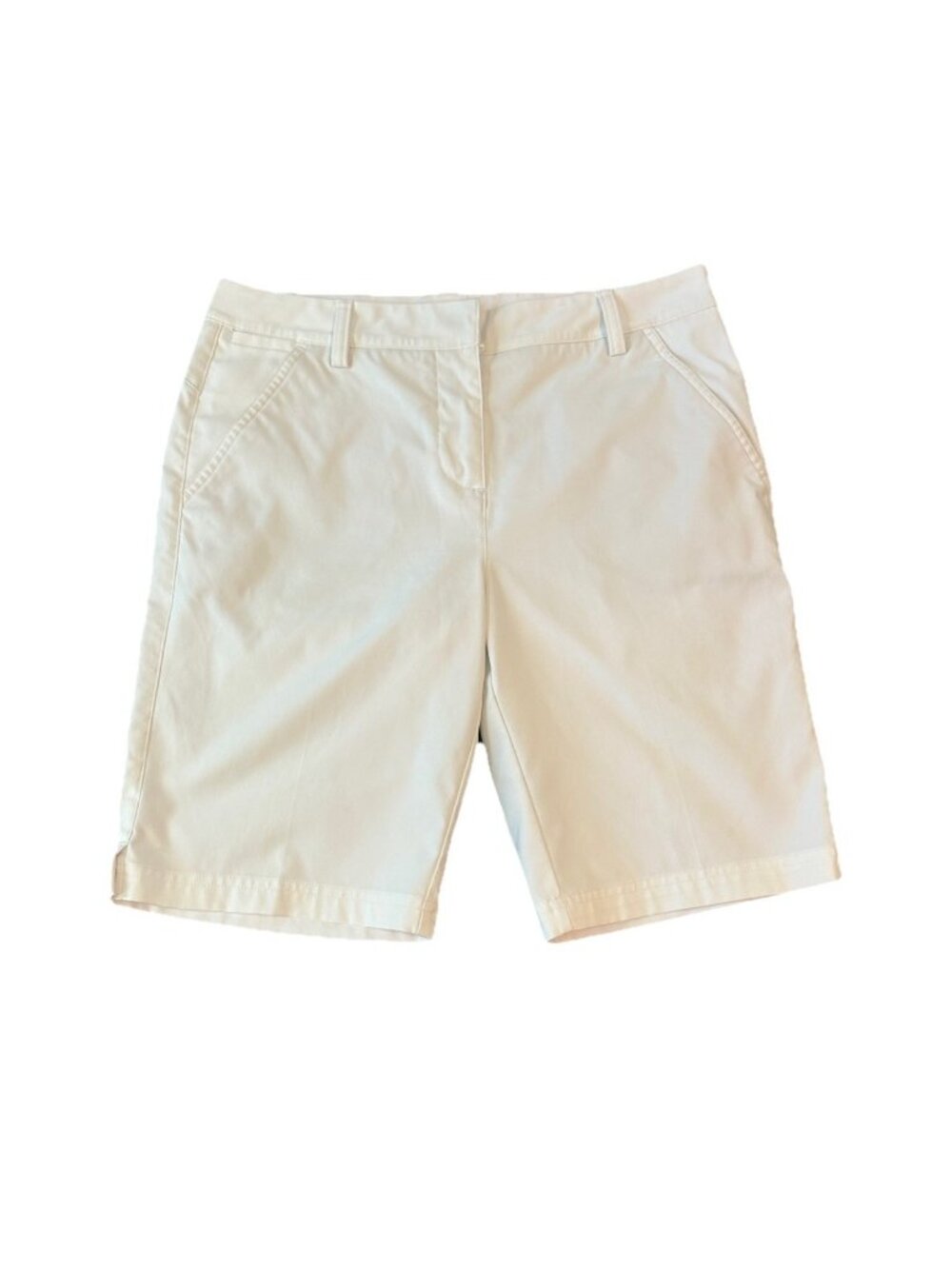 Puma‎ Golf Women's Shorts 6 White Performance Stretch Athletic Country Club Prep